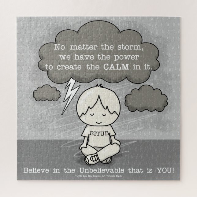 Calm in the Storm Jigsaw Puzzle (Vertical)