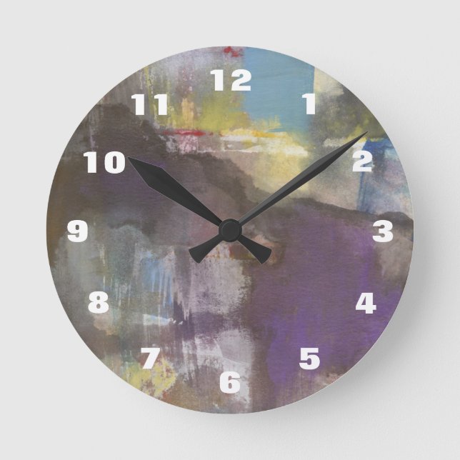 Calm Interlude Round Clock (Front)