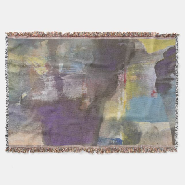 Calm Interlude Throw Blanket (Front)