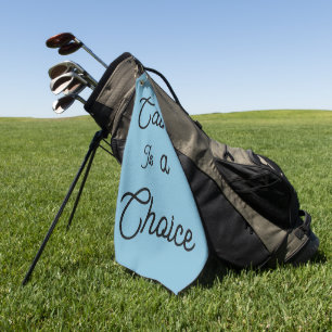 Calm Is a Choice Golf Towel