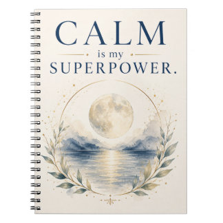 Calm Is My Superpower - Mindfulness Notebook
