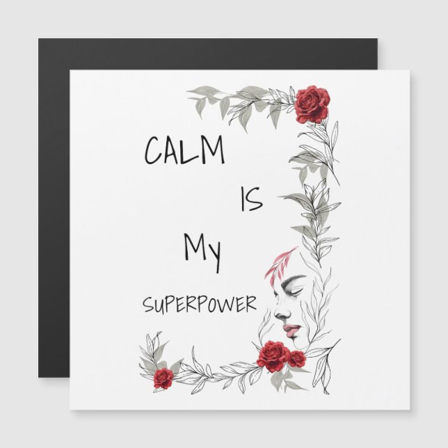 Calm Is My Superpower | Self Trust & Confidence (Front/Back)
