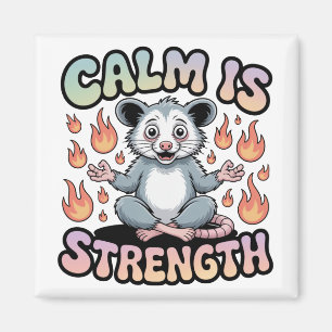 Calm Is Strength Magnet