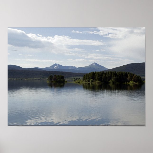 Calm Lake Dillon Colorado Poster (Front)