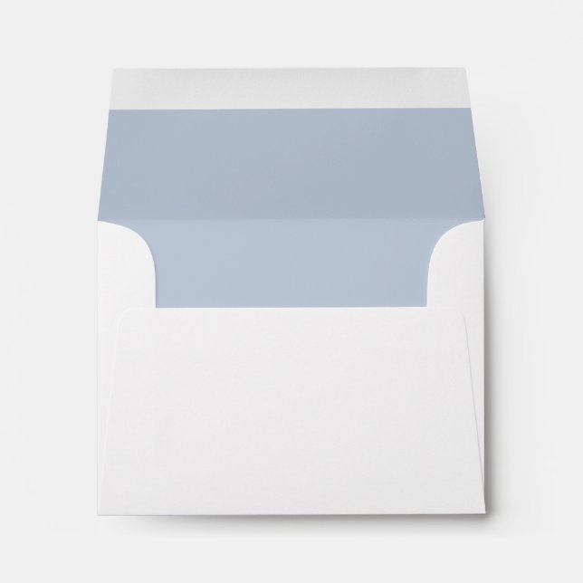 Calm Light Blue Skies Envelope (Back (Bottom))