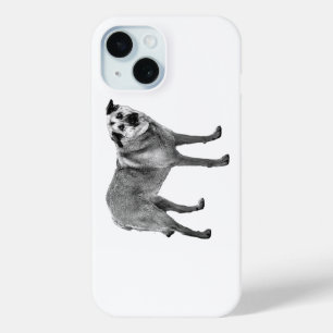 calm light trace, tibetan mix iPhone 15 case