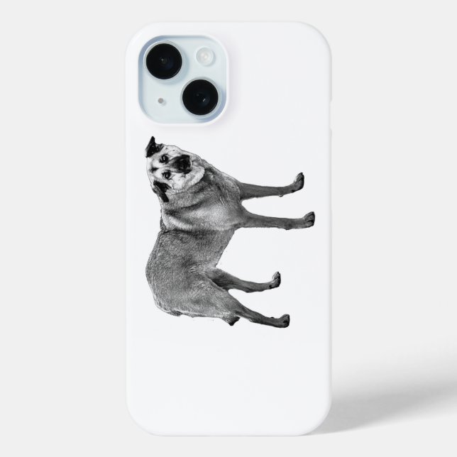 calm light trace, tibetan mix Case-Mate iPhone case (Back)
