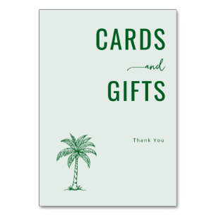 Calm Mint Minimalist Gratitude Card