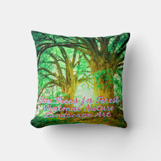 Calm Nature Aesthetic Design Cushion