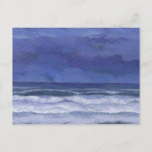 Calm Nights at Sea - CricketDiane Ocean Art Postcard