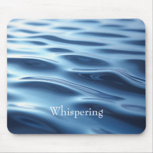 Calm Ocean Blue Waves Mousepad