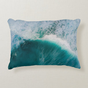Calm ocean decorative cushion