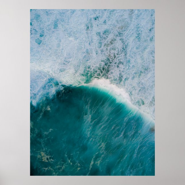 Calm ocean poster (Front)