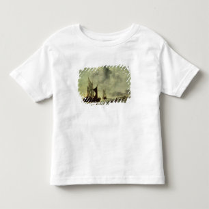 Calm or, Boats near the Coast, after 1651 Toddler T-Shirt