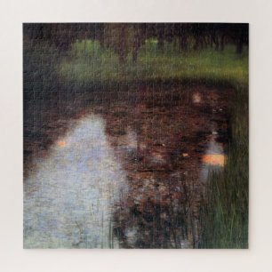 Calm Pond on Kammer Castle Grounds, Gustav Klimt Jigsaw Puzzle