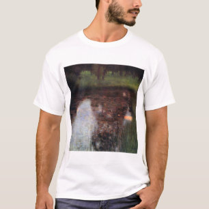 Calm Pond on Kammer Castle Grounds, Gustav Klimt T-Shirt