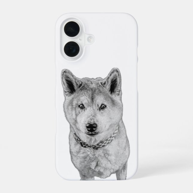 Calm Protector iPhone 16 Case (Back)