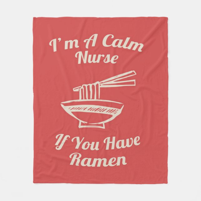 Calm Ramen Nurse 6 Blanket (Front)