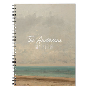 Calm Sea 1866 Gustave Courbet National Gallery Notebook
