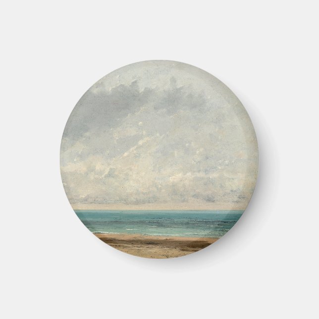 Calm Sea – Gustave Courbet Magnet (Front)