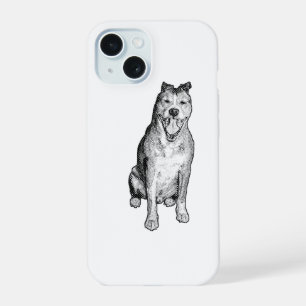 Calm Shaded Sitter iPhone 15 Case