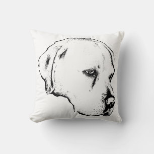 Calm side-view accent cushion