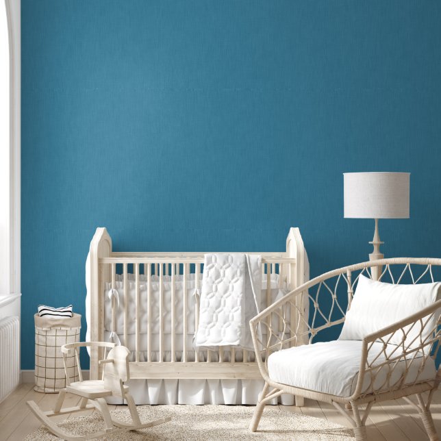 Calm & simple Blue linen textured background  Wallpaper (Kids)