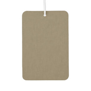 Calm & simple brown textured background car air freshener