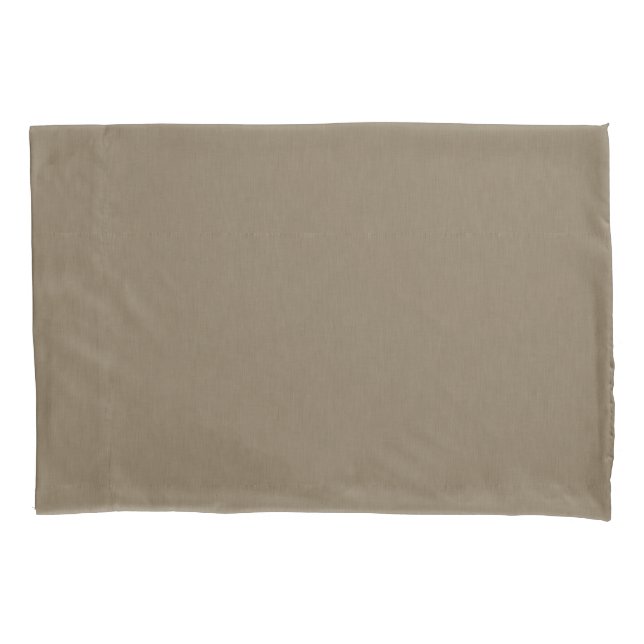 Calm & simple brown textured background  pillowcase (Front-Left)