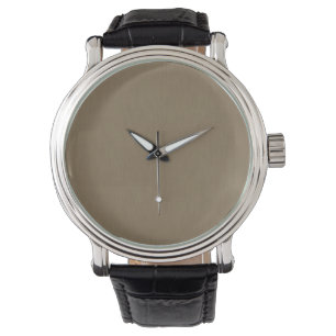 Calm & simple Brown textured background  Watch