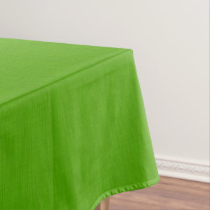 Calm & simple lime green textured background tablecloth
