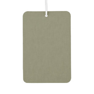 Calm & simple olive green textured background car air freshener