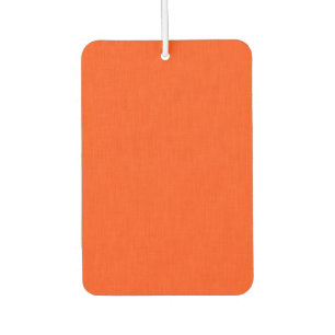 Calm & simple orange textured background  car air freshener
