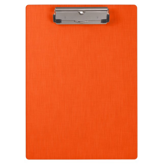 Calm & simple orange textured background  clipboard (Front)