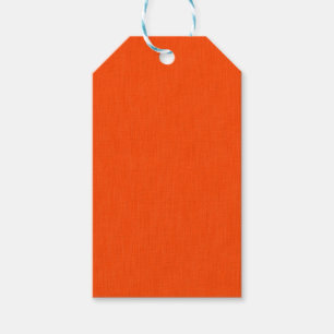 Calm & simple orange textured background  gift tags
