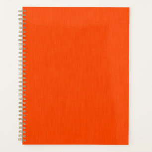 Calm & simple orange textured background planner