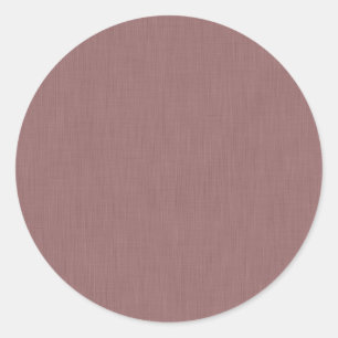 Calm & simple pink  textured background  classic round sticker
