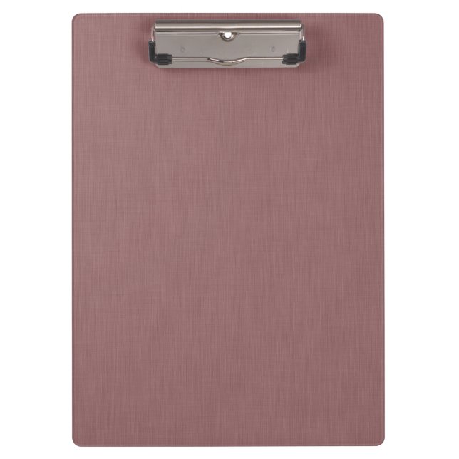 Calm & simple pink  textured background  clipboard (Front)