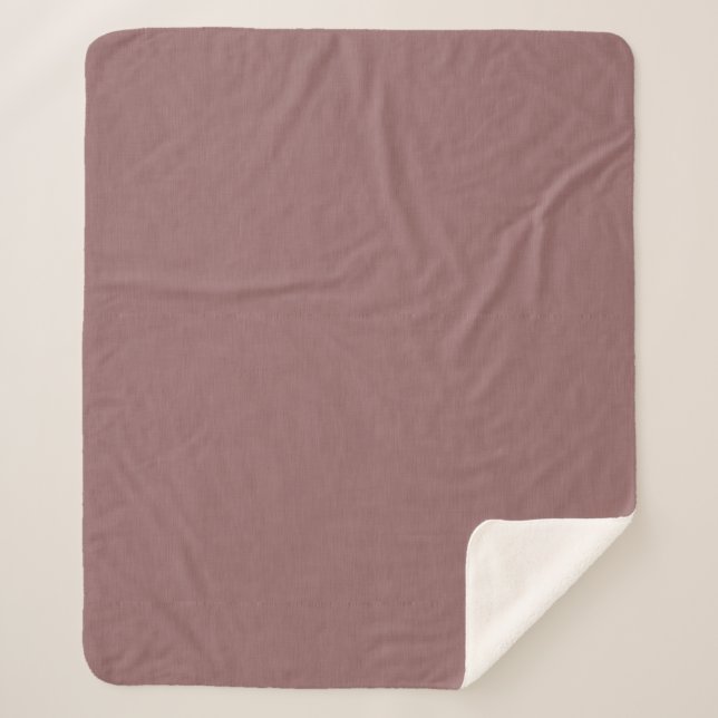 Calm & simple pink  textured background  sherpa blanket (Front)