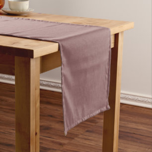 Calm & simple pink textured background short table runner