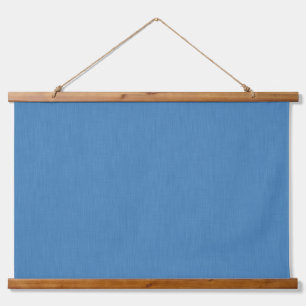 Calm & simple plain blue textured background hanging tapestry