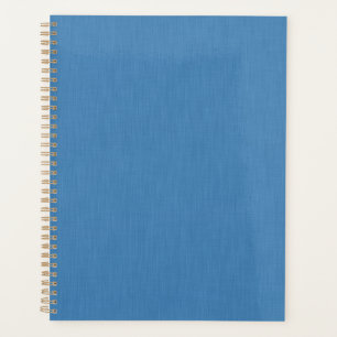 Calm & simple plain blue textured background planner