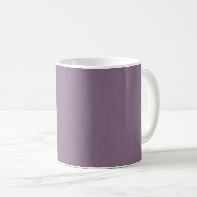 Calm & simple Purple textured background  Coffee Mug (Front Right)
