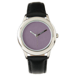 Calm & simple Purple textured background Watch