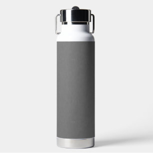 Calm & simple visual gray textured background water bottle