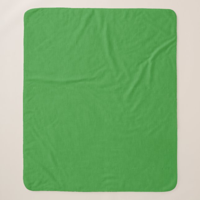 Calm & simple visual green textured background  sherpa blanket (Front)