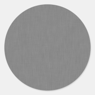 Calm & simple visual grey textured background  classic round sticker