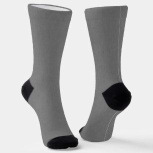 Calm & simple visual grey textured background socks
