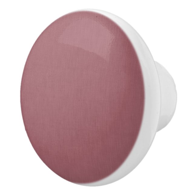 Calm & simple visual mauve textured background  ceramic knob (Right)