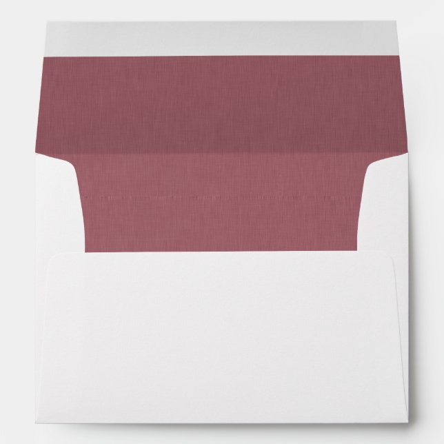 Calm & simple visual mauve textured background  envelope (Back (Bottom))
